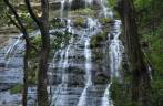 Cachoeira em frente ao Salto São Sebastião, em Prudentópolis - PR
